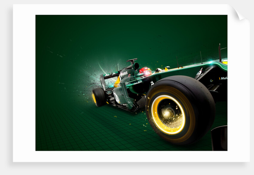 Neon flare Four by Jason Pooley